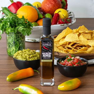Vera Cruz Chili Infused Olive Oil by Olivelle