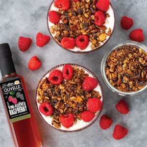 Vine-Ripened Raspberry White Barrel Aged Balsamic by Olivelle