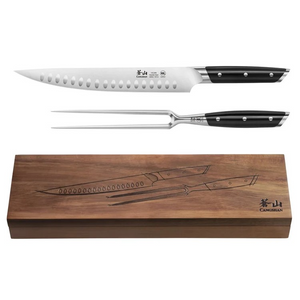 AKKA Series 2-Piece Carving Set with Acacia Box by Cangshan