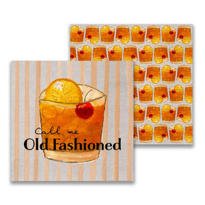 Call Me Old Fashioned Cocktail Napkins