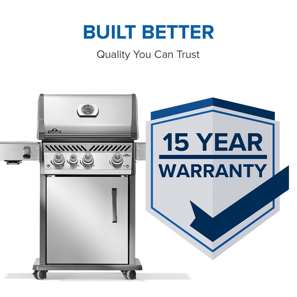Rogue PRO 425 SIB - Stainless Steel Grates - Choose Propane or Natural Gas