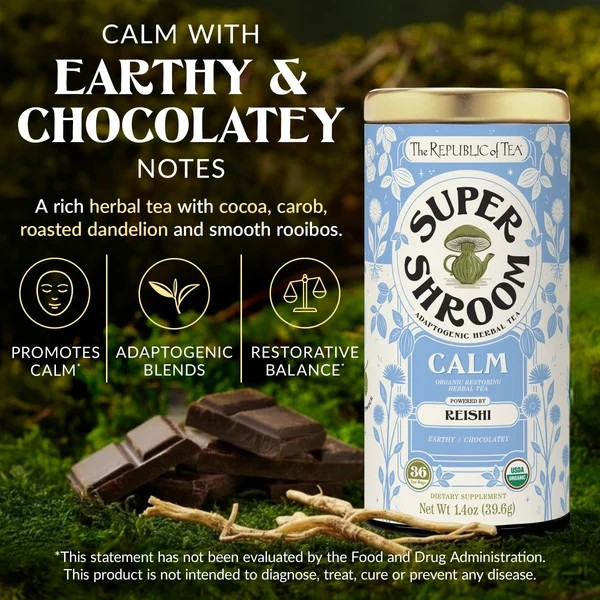 The Republic of Tea SuperShroom Calm Tea