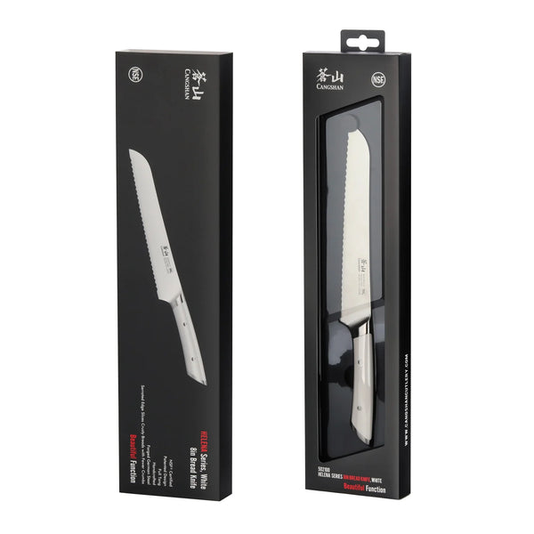 Helena (Wht) 8" Bread Knife