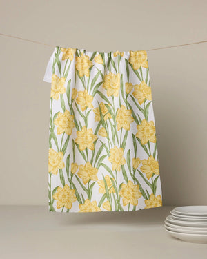 Darling Daffodil Tea Towel