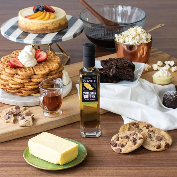 Sweet Cream Butter Infused Olive Oil by Olivelle