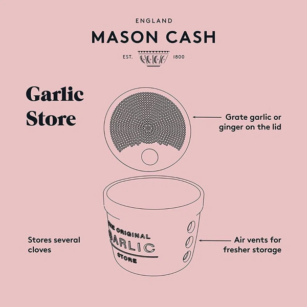 Mason Cash Innovative Kitchen Garlic Storage & Grater