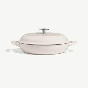 Enameled Cast Iron Braiser Made In (4 colors)