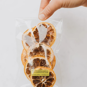 Citrus Dehydrated Cocktail Garnishes - Lemon or Orange