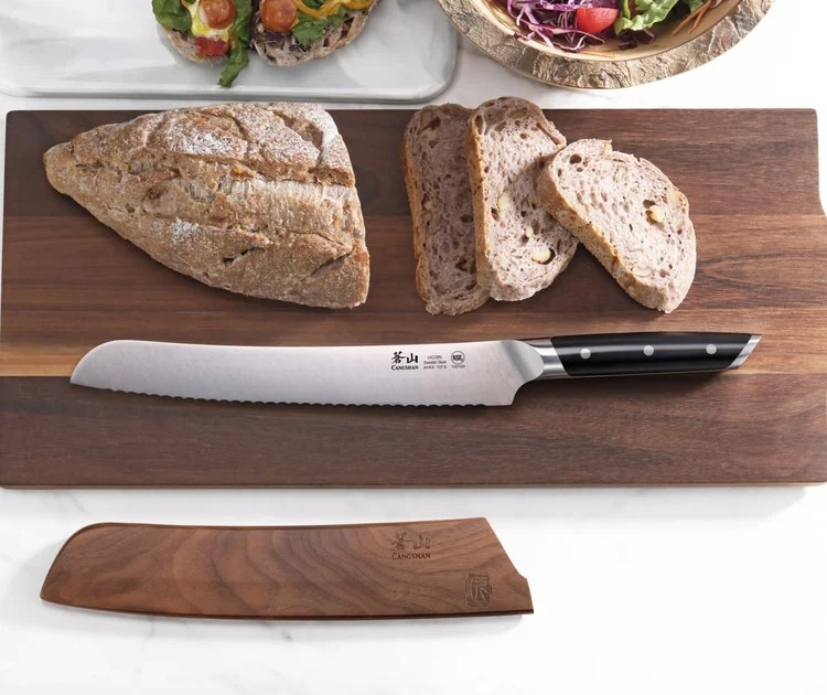 AKKA Series 9-Inch Bread Knife by Cangshan