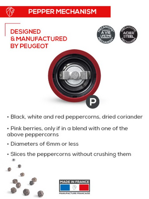 Peugeot Line Electric Mill - Choose Salt or Pepper