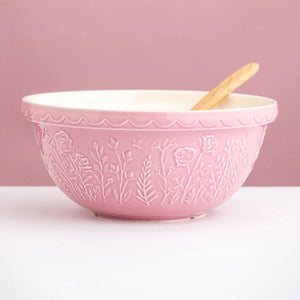 Mason Cash In the Meadow Rose Mixing Bowls - Several Sizes & Colors to Choose From