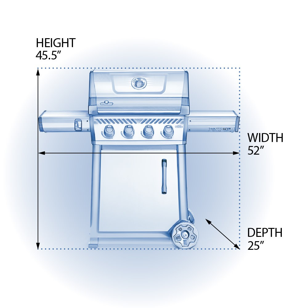 Freestyle 425 Grill - Choose Propane or Natural Gas
