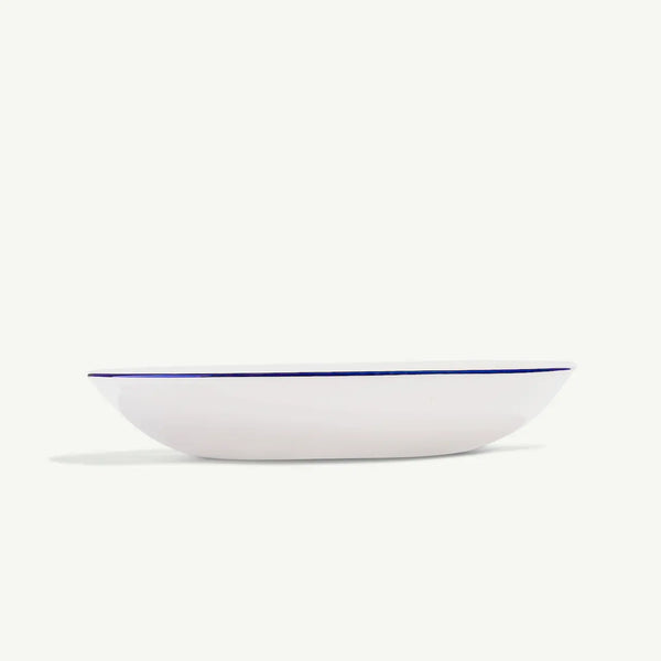 Entree Bowls - Blue Rim 10" (set of 4)