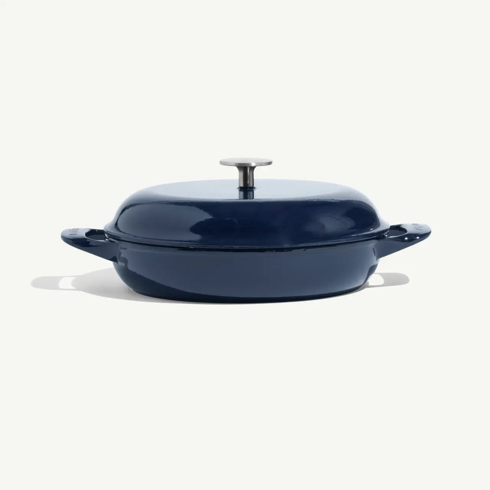 Enameled Cast Iron Braiser Made In (4 colors)