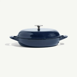 Enameled Cast Iron Braiser Made In (4 colors)