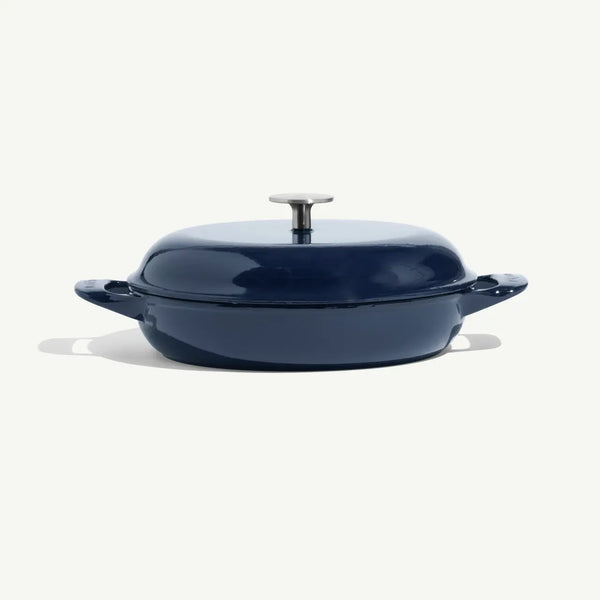 Enameled Cast Iron Braiser Made In (4 colors)