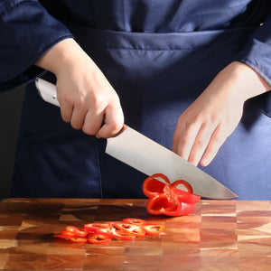 Helena (Wht) 12pc HUA Knife Block Set