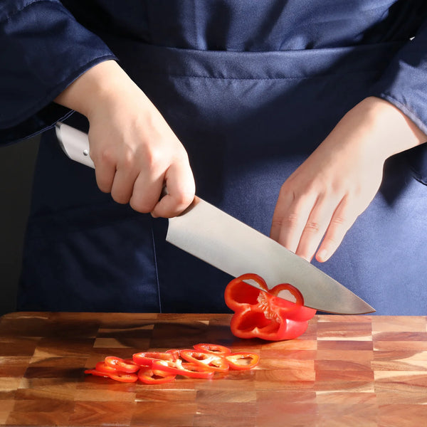 Helena (Wht) 12pc HUA Knife Block Set