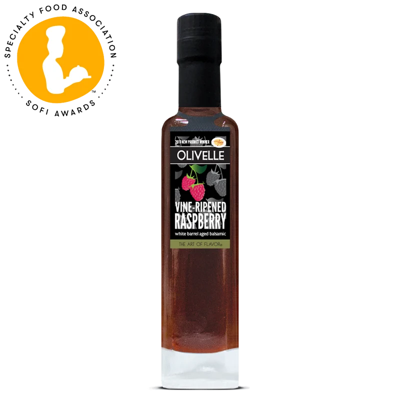 Vine-Ripened Raspberry White Barrel Aged Balsamic by Olivelle