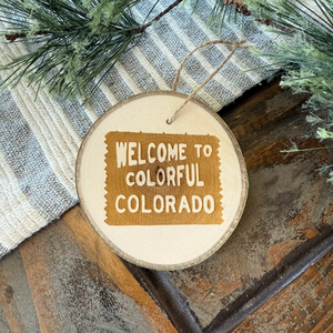 Colorado Christmas Ornaments - 3 Styles to Choose From