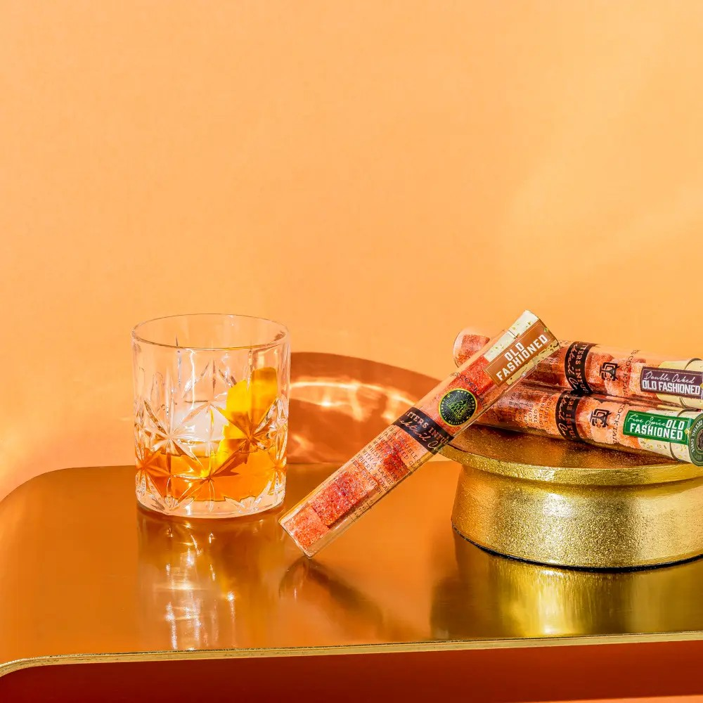 24K Magic Old Fashioned Bitters Infused Cocktail Cubes