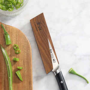 Ash Wood Magnetic Knife Sheath for 5" Utility/ 5" Steak