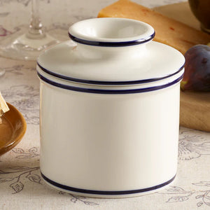 Butter Bell Le Bistro Blue Trim