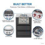 Napoleon Built-In 700 Series In-line 12" Dual Range top Burner