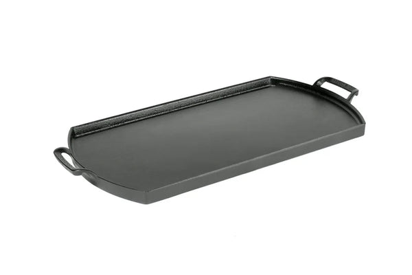 Cast Iron Double Burner Griddle (Blacklock)