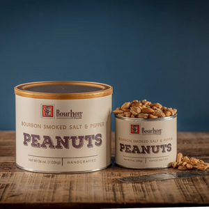 Bourbon Smoked Salt & Pepper Peanuts