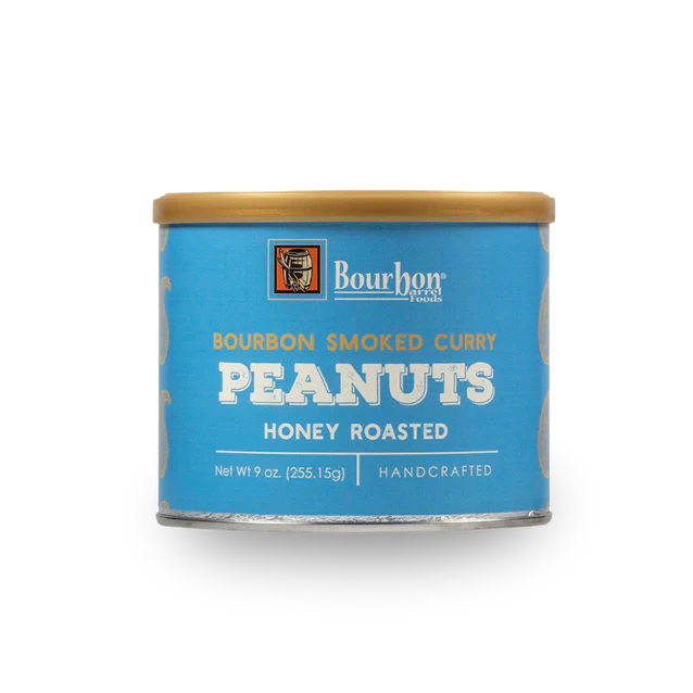 Bourbon Smoked Honey Roasted Curry Peanuts