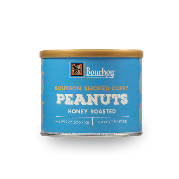 Bourbon Smoked Honey Roasted Curry Peanuts