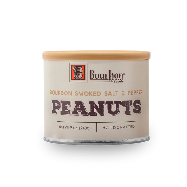 Bourbon Smoked Salt & Pepper Peanuts