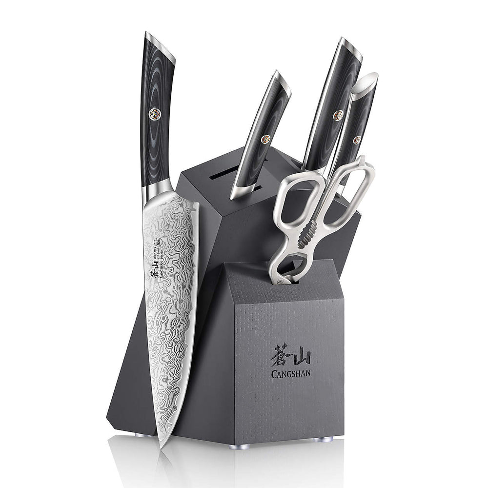 KURO 6-Pc Knife Block Set