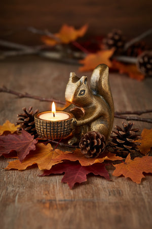 Squirrel Tealight Holder