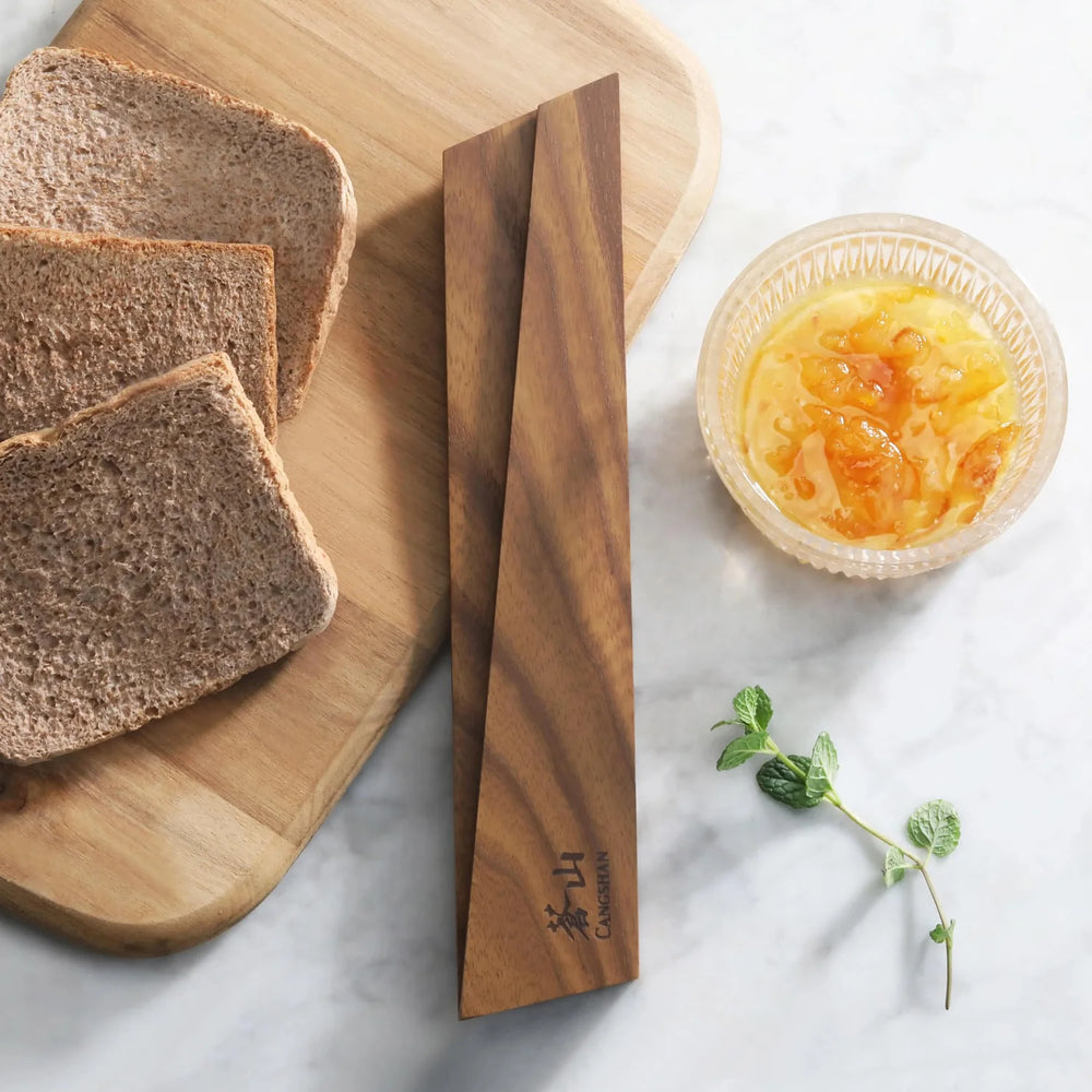 Ash Wood Magnetic Knife Sheath for 8" Bread / 9" Carving