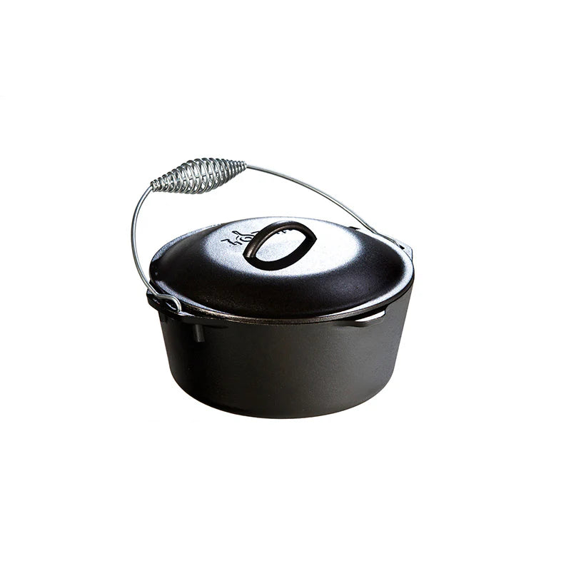 5qt Cast Iron Dutch Oven w/ Bail Handle