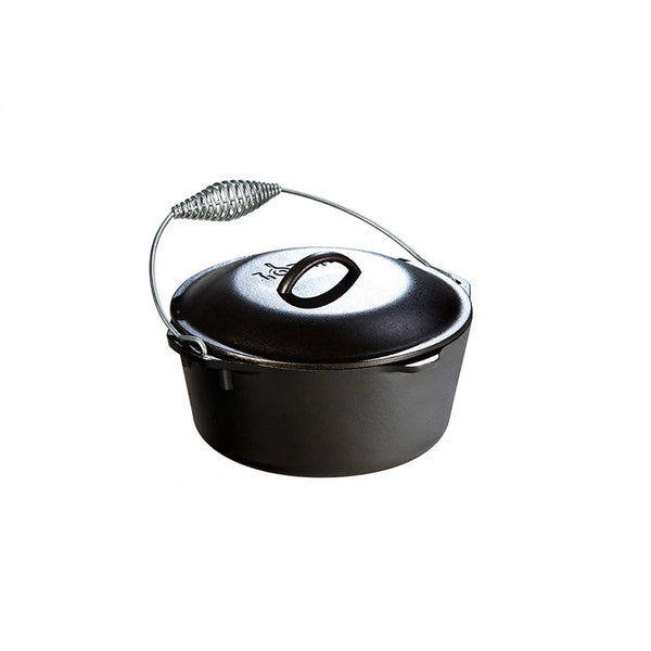 5qt Cast Iron Dutch Oven w/ Bail Handle