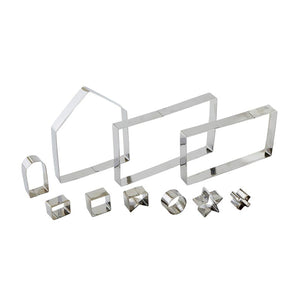 Gingerbread House Cookie Cutter Set Book Box