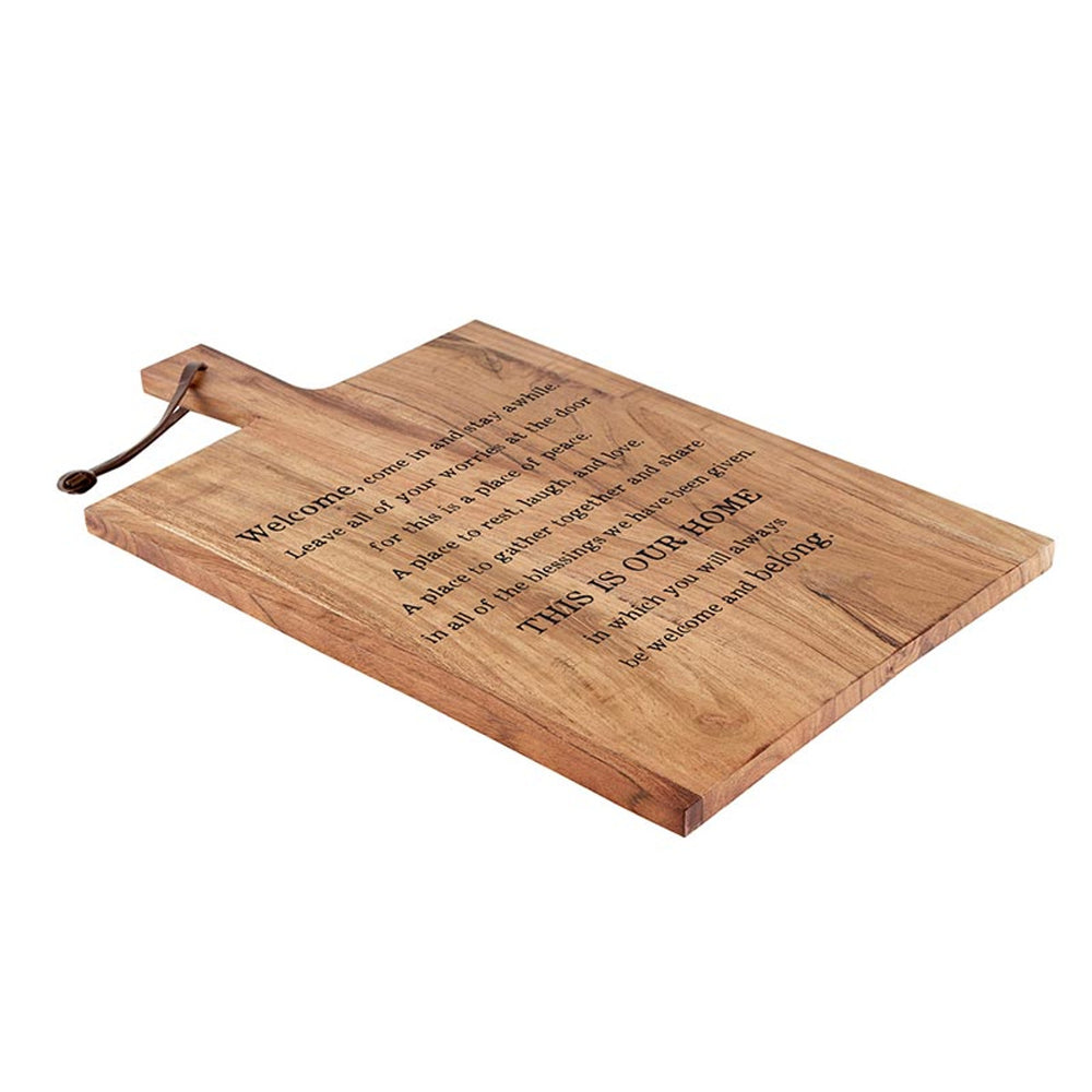 Welcome Home Charcuterie Board