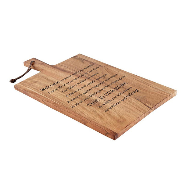 Welcome Home Charcuterie Board