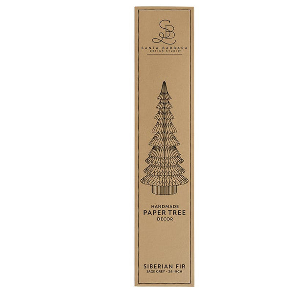 Paper Tree - Siberian Fir Sage Grey 24"