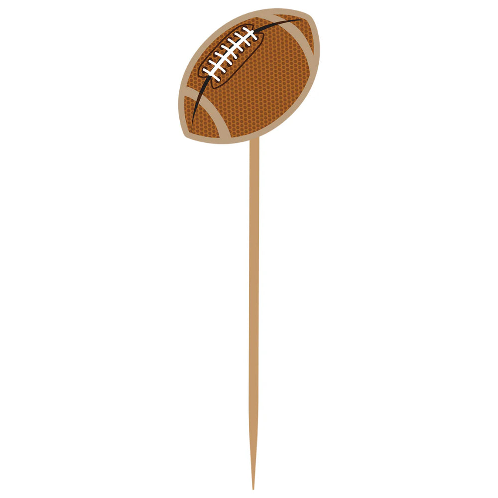 Tailgate Football Large Cocktail Picks/30pk