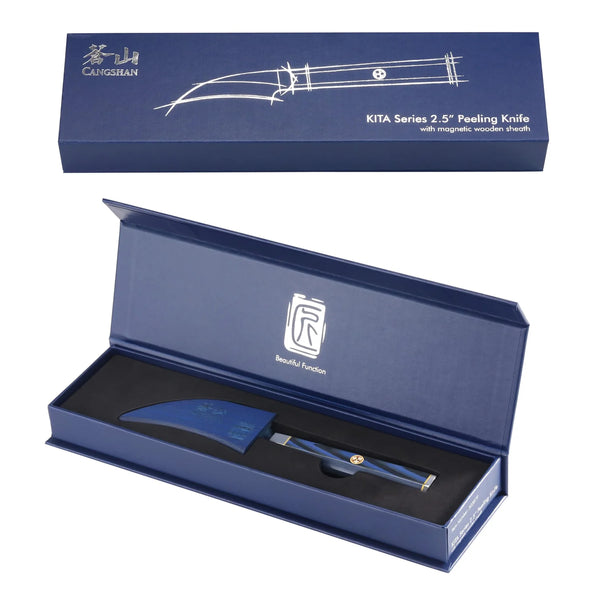 KITA 2.5" Peeling Knife w/Sheath