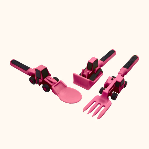 Set of 3 Construction Utensils - 2 Colors to Choose From