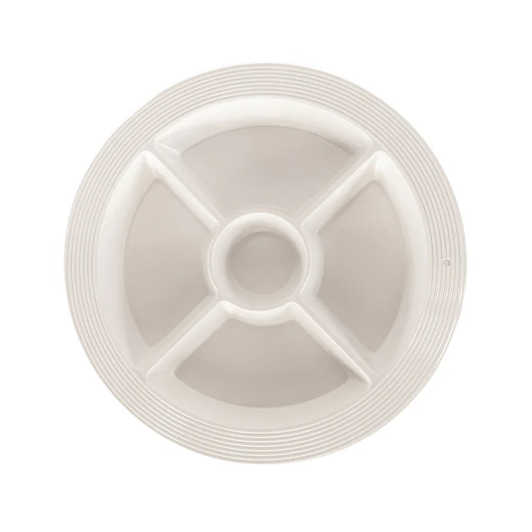 Pinstripes Melamine Divided Dish (Nora Fleming)