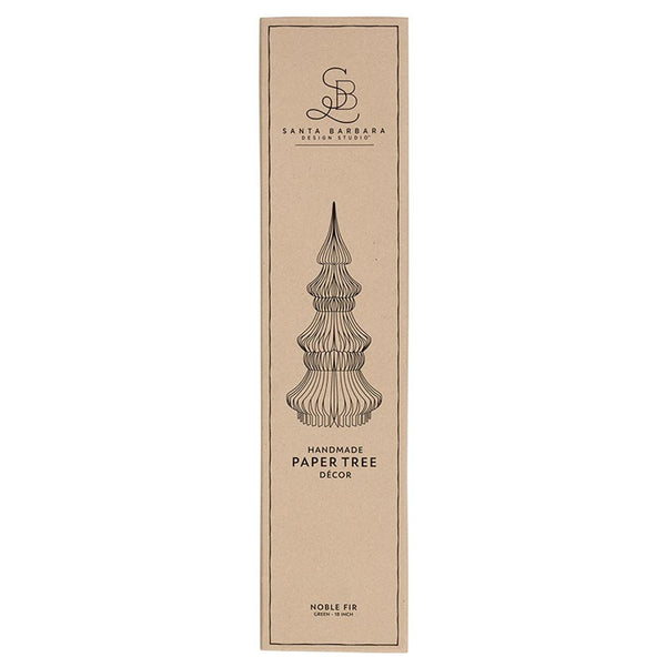 Paper Tree - Noble Green - Choose From 2 Different Sizes