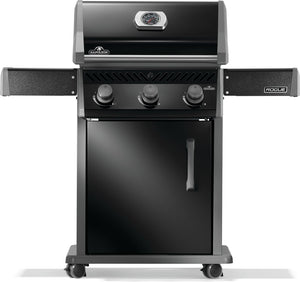 Napoleon Rogue 425 Black with SS Grids - Choose Propane or Natural Gas