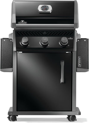 Napoleon Rogue 425 Black with SS Grids - Choose Propane or Natural Gas
