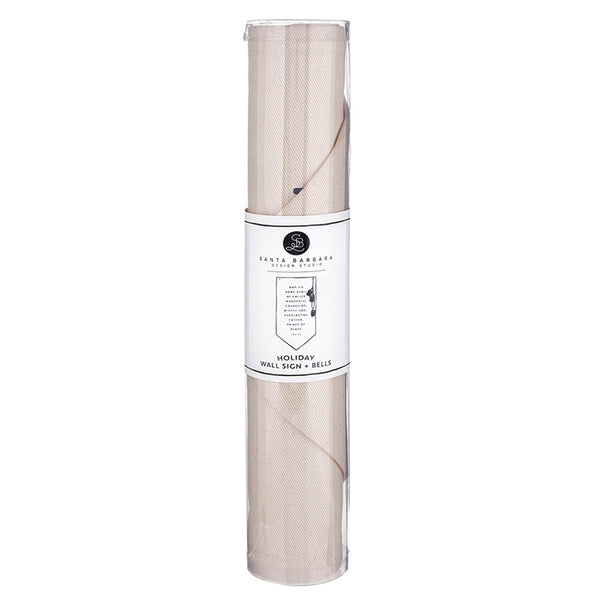 Canvas Banner with Gold Bells - Isaiah 9:6